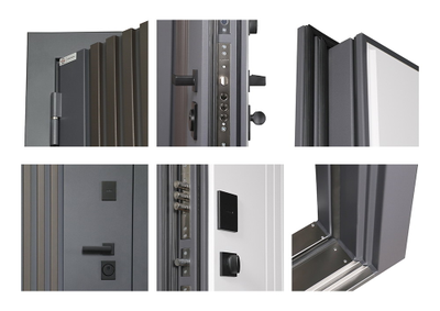 Стальная дверь   Winter (терморазрыв 3к). Заказная модель.