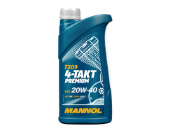 Моторное масло MANNOL 4-TAKT Premium 20W-40 MN7209-1 1L