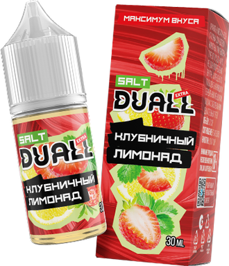 DUALL EXTRA SALT (20 MG) 30ml - КЛУБНИЧНЫЙ ЛИМОНАД