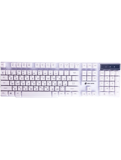 Клавиатура с подсветкой игровая Dialog KGK-15U Gan-Kata (белая)