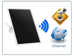 DE/R7 Расширитель/повторитель Wi-Fi 2.4-2.4835GHz с автономным питанием, уличное исполнение, до 7 дней автономной работы без подзаряда, до 100 м. (300 Мбит/с)