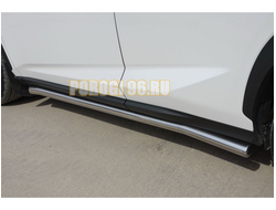 Защита штатного порога  d60 для Lexus NX200/NX300 2017-