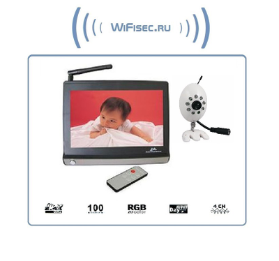 ✅Бюджетная Wi-Fi видеоняня DIY SS Монитор + 1 камера