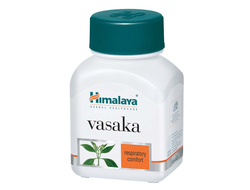 Vasaka Himalaya (Васака Хималаи), 60 капсул,  для лечения респираторных заболеваний