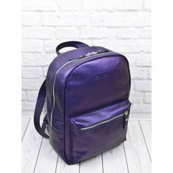 Женский кожаный рюкзак Albiate Premium blue chameleon 
(арт. 3103-58)