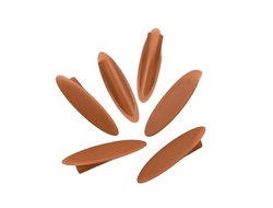 Заглушка под косой шуруп С1-06 коричневый (100 шт)