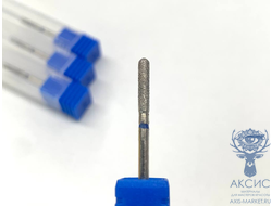 Фреза алмазная "Длинный цилиндр" 842/113 027B синяя