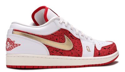 Nike Air Jordan Retro 1 Low SE GS 'Spades' сбоку