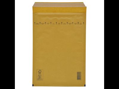 Пакет с воздушной подушкой C/13 коричневый (170х225мм+50мм клапан)