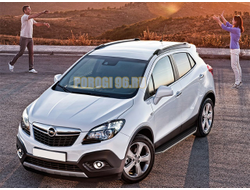 Пороги на Opel Mokka (2012-…) Premium