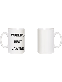 Кружка Big "WORLD'S BEST LAWYER"