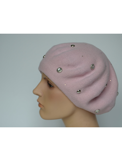 Берет Vizio 3633 пудровый Италия