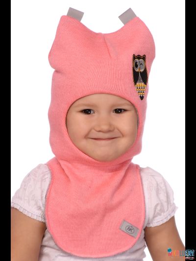 Шапка-шлем  18101-08, цвет розовый р. 52-54