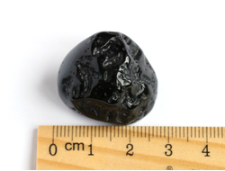 Тектит "Индошинит", галтовка, Китай (27*24*19 мм, 11 г) №16599