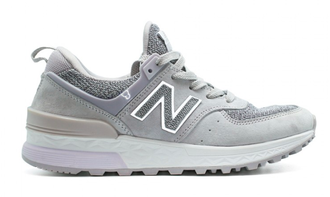 New Balance 574 Sport (Серые с белым)