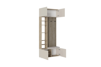 Бохо НМ-2 прихожая Дуб Крафт Серый/Кашемир