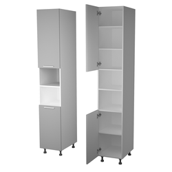 ЛЕ1538 Шкаф кухонный Аляска П-940 (400). Размер: 400*3232*566.