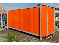 Ворота откатные на винтовых сваях