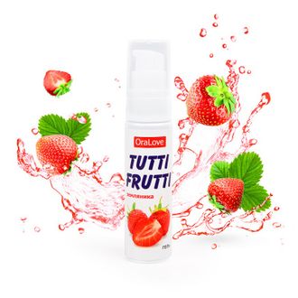 30002 Гель TUTTI-FRUTTI ЗЕМЛЯНИКА серии OraLove 30 г