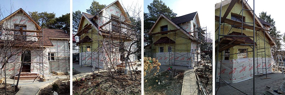 Реконструкция дачного дома