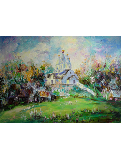 Пейзаж Воскресенье Круглова Светлана