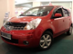 Дефлектор капота темный NISSAN NOTE 2005-2009,