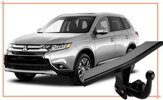 фаркоп на Мицубиси Аутлендер, Mitsubishi Outlander в Тольятти и Жигулевске