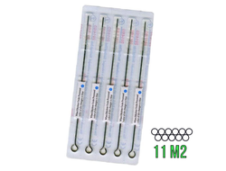 Татуировочные иглы  11M2  (50 шт)