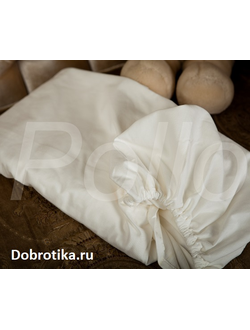 Простыня на резинке, не собирается в складки, материал 100 % хлопок (кулир), арт. 2-083