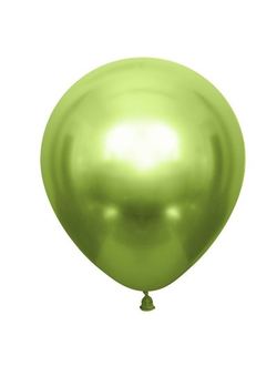 Шар хром лайм 12 дюймов