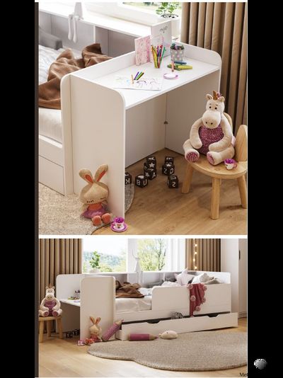 Руна КР 01 Кровать универсальная Белый/Белый