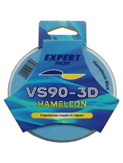 Леска VS90-3D Hameleon Blue 3D3010, 0.10мм, 30 м., 2.80кг, хамелеон голубая