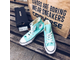 Кеды Converse All Star мятные высокие 136561F
