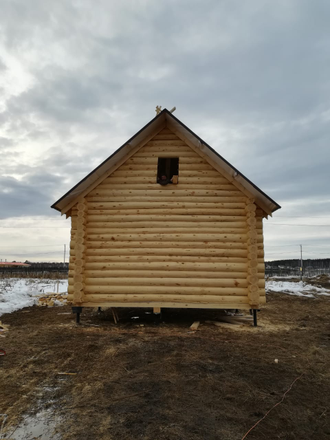 Дом 6 на 8 из бревна
