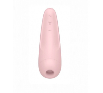 001852 ВАКУУМНЫЙ МАССАЖЕР С ВИБРАЦИЕЙ SATISFYER CURVY 2 PLUS PINK