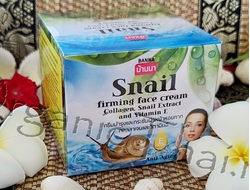 Купить тайский крем для лица BANNA Улитка Коллаген и витамин Е, 100 мл, узнать отзывы