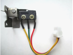 Микровыключатель для газовой колонки  ВПГ "NEVA" мод. 4610, Oasis, Roda, Нева-Транзит, ТГА, Ладогаз, Electrolux GWH 265, Zanussi GWH10, Ariston FAST R 10 ONM (с кроншт.)