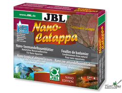 JBL Nano Catappa Листья миндаля для небольших пресноводных аквариумов, 10 шт