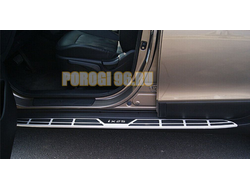 Пороги ОЕМ Тип2 (Mobis) для Hyundai Creta (2016-...)