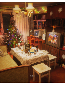 холст "Твой Новый Год" #3