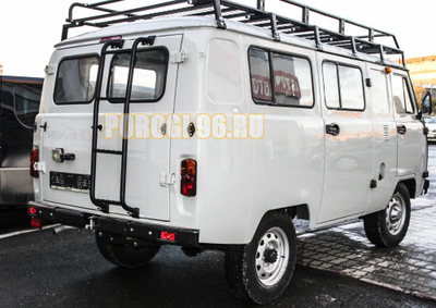 Лестница на заднюю дверь УАЗ 2206/29891/3909/3741/3962, V - Все(1965-...)