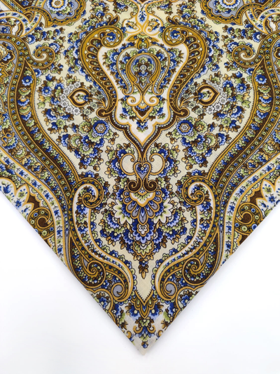 Павловопосадский платок Барбарис 2069-16