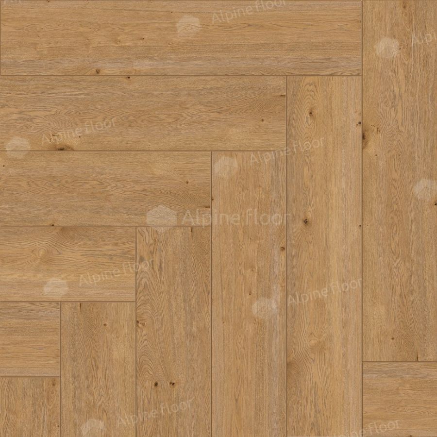 Декор каменно-полимерной плитки Alpine Floor Light Parquet Дуб Хатиса ЕСО 13-27