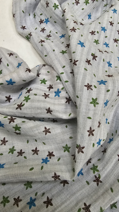 Марлевка МОККА 80025 Цвет 2 Серый Остаток 21 метр