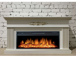 Линейный электрокамин Bergamo