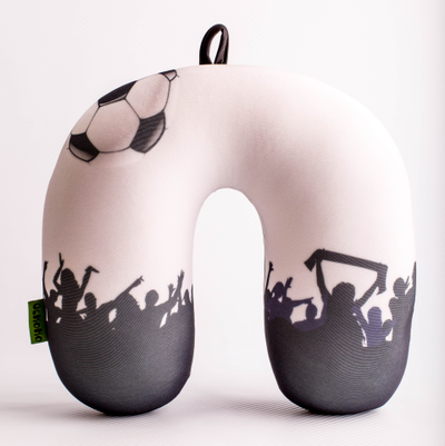 Дорожная подушка-подголовник антистресс "Оле-оле"