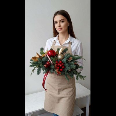 Новогодняя композиция № 1118