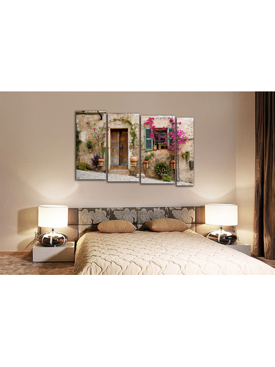 Модульная картина "Прогулка по Провансу"