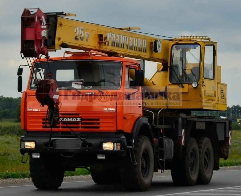 Автокран КС-55713 (25 тонн) производства ОА "ГАКЗ"