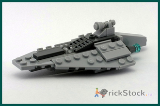 # 75007 Микро–«Республиканский Боевой Корабль» и Планета Корусант / Republic Assault Ship & Planet Coruscant (2013)